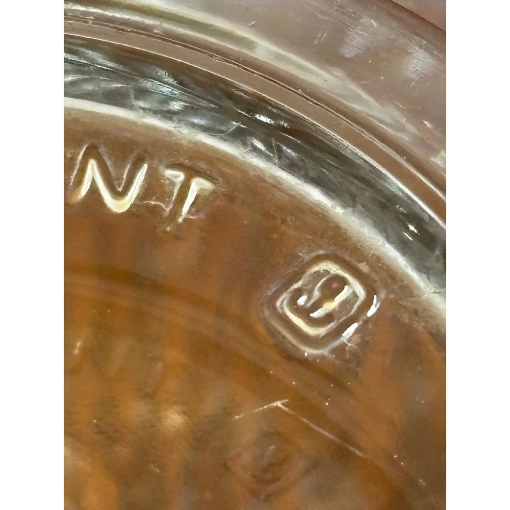 Anchor Hocking Fairfield Clear Glass Bowls Set  4 Heat Resistant 6 Inch Vintage